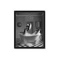 Picture of Penguin Party _GroupedProduct_Rectangle_Portrait_Framed_Matted_