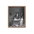 Picture of Penguin Party _GroupedProduct_Rectangle_Portrait_Framed_Matted_