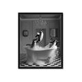 Picture of Penguin Party _GroupedProduct_Rectangle_Portrait_Framed_Matted_