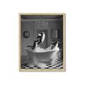 Picture of Penguin Party _GroupedProduct_Rectangle_Portrait_Framed_Matted_