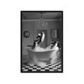 Picture of Penguin Party _GroupedProduct_Rectangle_Portrait_Framed_Matted_