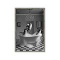 Picture of Penguin Party _GroupedProduct_Rectangle_Portrait_Framed_Matted_