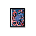 Picture of Tentacle Whirl Poster _GroupedProduct_Rectangle_Portrait_Framed_Matted_