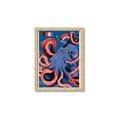 Picture of Tentacle Whirl Poster _GroupedProduct_Rectangle_Portrait_Framed_Matted_