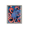 Picture of Tentacle Whirl Poster _GroupedProduct_Rectangle_Portrait_Framed_Matted_