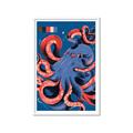 Picture of Tentacle Whirl Poster _GroupedProduct_Rectangle_Portrait_Framed_Matted_