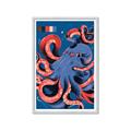 Picture of Tentacle Whirl Poster _GroupedProduct_Rectangle_Portrait_Framed_Matted_