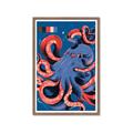 Picture of Tentacle Whirl Poster _GroupedProduct_Rectangle_Portrait_Framed_Matted_