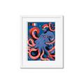Picture of Tentacle Whirl Poster _GroupedProduct_Rectangle_Portrait_Framed_Matted_