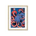 Picture of Tentacle Whirl Poster _GroupedProduct_Rectangle_Portrait_Framed_Matted_