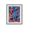 Picture of Tentacle Whirl Poster _GroupedProduct_Rectangle_Portrait_Framed_Matted_
