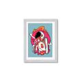 Picture of Space Explorer Poster _GroupedProduct_Rectangle_Portrait_Framed_Matted_
