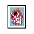 Picture of Space Explorer Poster _GroupedProduct_Rectangle_Portrait_Framed_Matted_