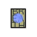 Picture of Breath Typography Poster _GroupedProduct_Rectangle_Portrait_Framed_Matted_