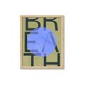 Picture of Breath Typography Poster _GroupedProduct_Rectangle_Portrait_Framed_Matted_