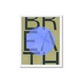 Picture of Breath Typography Poster _GroupedProduct_Rectangle_Portrait_Framed_Matted_