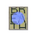 Picture of Breath Typography Poster _GroupedProduct_Rectangle_Portrait_Framed_Matted_