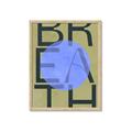 Picture of Breath Typography Poster _GroupedProduct_Rectangle_Portrait_Framed_Matted_
