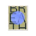Picture of Breath Typography Poster _GroupedProduct_Rectangle_Portrait_Framed_Matted_