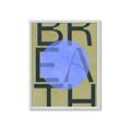 Picture of Breath Typography Poster _GroupedProduct_Rectangle_Portrait_Framed_Matted_