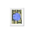Picture of Breath Typography Poster _GroupedProduct_Rectangle_Portrait_Framed_Matted_