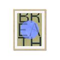 Picture of Breath Typography Poster _GroupedProduct_Rectangle_Portrait_Framed_Matted_