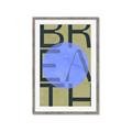 Picture of Breath Typography Poster _GroupedProduct_Rectangle_Portrait_Framed_Matted_