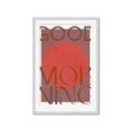 Picture of Good Morning Typography Poster _GroupedProduct_Rectangle_Portrait_Framed_Matted_