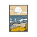 Picture of Summer Vacation Poster _GroupedProduct_Rectangle_Portrait_Framed_Matted_