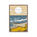 Picture of Summer Vacation Poster _GroupedProduct_Rectangle_Portrait_Framed_Matted_