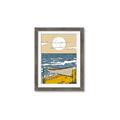 Picture of Summer Vacation Poster _GroupedProduct_Rectangle_Portrait_Framed_Matted_