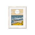 Picture of Summer Vacation Poster _GroupedProduct_Rectangle_Portrait_Framed_Matted_
