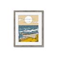 Picture of Summer Vacation Poster _GroupedProduct_Rectangle_Portrait_Framed_Matted_