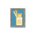 Picture of A Match May in Heaven Poster _GroupedProduct_Rectangle_Portrait_Framed_Matted_