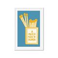 Picture of A Match May in Heaven Poster _GroupedProduct_Rectangle_Portrait_Framed_Matted_