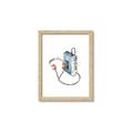 Picture of Retro Walkman Poster _GroupedProduct_Rectangle_Portrait_Framed_Matted_