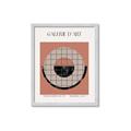 Picture of Geometric Eclipse _GroupedProduct_Rectangle_Portrait_Framed_Matted_