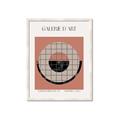 Picture of Geometric Eclipse _GroupedProduct_Rectangle_Portrait_Framed_Matted_