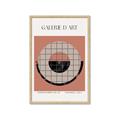 Picture of Geometric Eclipse _GroupedProduct_Rectangle_Portrait_Framed_Matted_