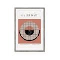 Picture of Geometric Eclipse _GroupedProduct_Rectangle_Portrait_Framed_Matted_