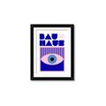 Picture of Bauhaus Eye Poster _GroupedProduct_Rectangle_Portrait_Framed_Matted_