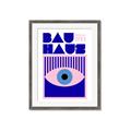 Picture of Bauhaus Eye Poster _GroupedProduct_Rectangle_Portrait_Framed_Matted_