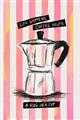 Picture of Mocca Coffee on Stripes - Hug in a Cup _GroupedProduct_Rectangle_Portrait_Unframed_Print_Only_