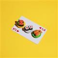 Picture of Sushi Selection on a Playing Card _GroupedProduct_Square_Unframed_Print_Only_