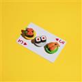 Picture of Sushi Selection on a Playing Card _GroupedProduct_Square_Unframed_Print_Only_