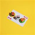 Picture of Sushi Selection on a Playing Card _GroupedProduct_Square_Unframed_Print_Only_