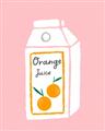 Picture of Orange Juice Poster _GroupedProduct_Rectangle_Portrait_Unframed_Print_Only_