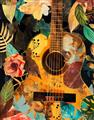 Picture of Music Guitar Collage  _GroupedProduct_Rectangle_Portrait_Unframed_Print_Only_