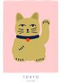 Picture of Maneki Neko – Lucky Cat _GroupedProduct_Rectangle_Portrait_Unframed_Print_Only_