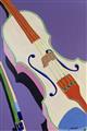 Picture of Retro Style Violin _GroupedProduct_Rectangle_Portrait_Unframed_Print_Only_